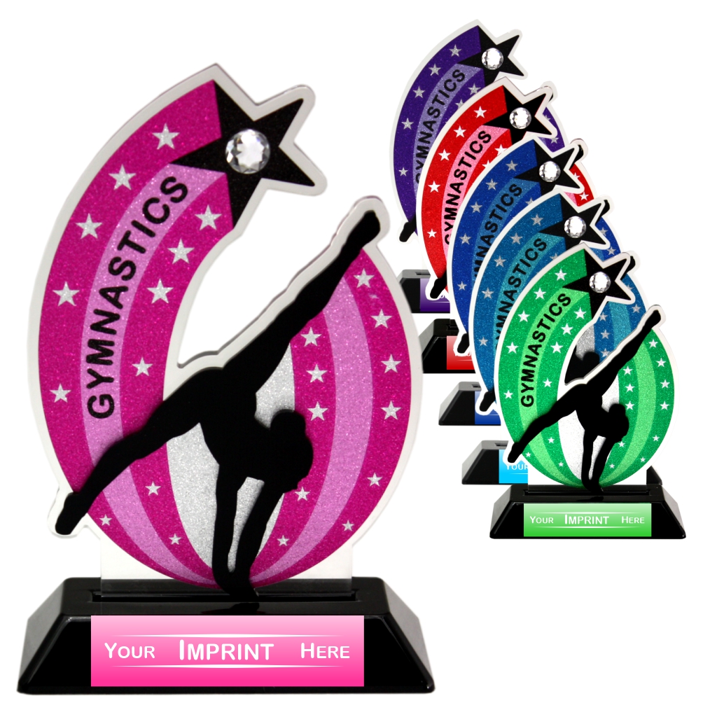 GEMnastics Series Stock Acrylic Trophy