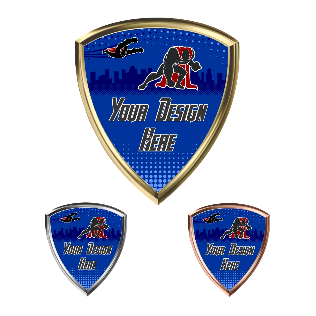 4-3/4" Shield Insert Medal [MED-355]