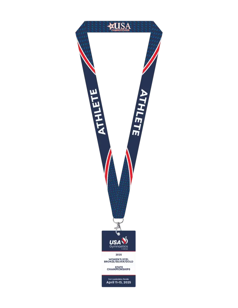 Custom Event Badge with Lanyard