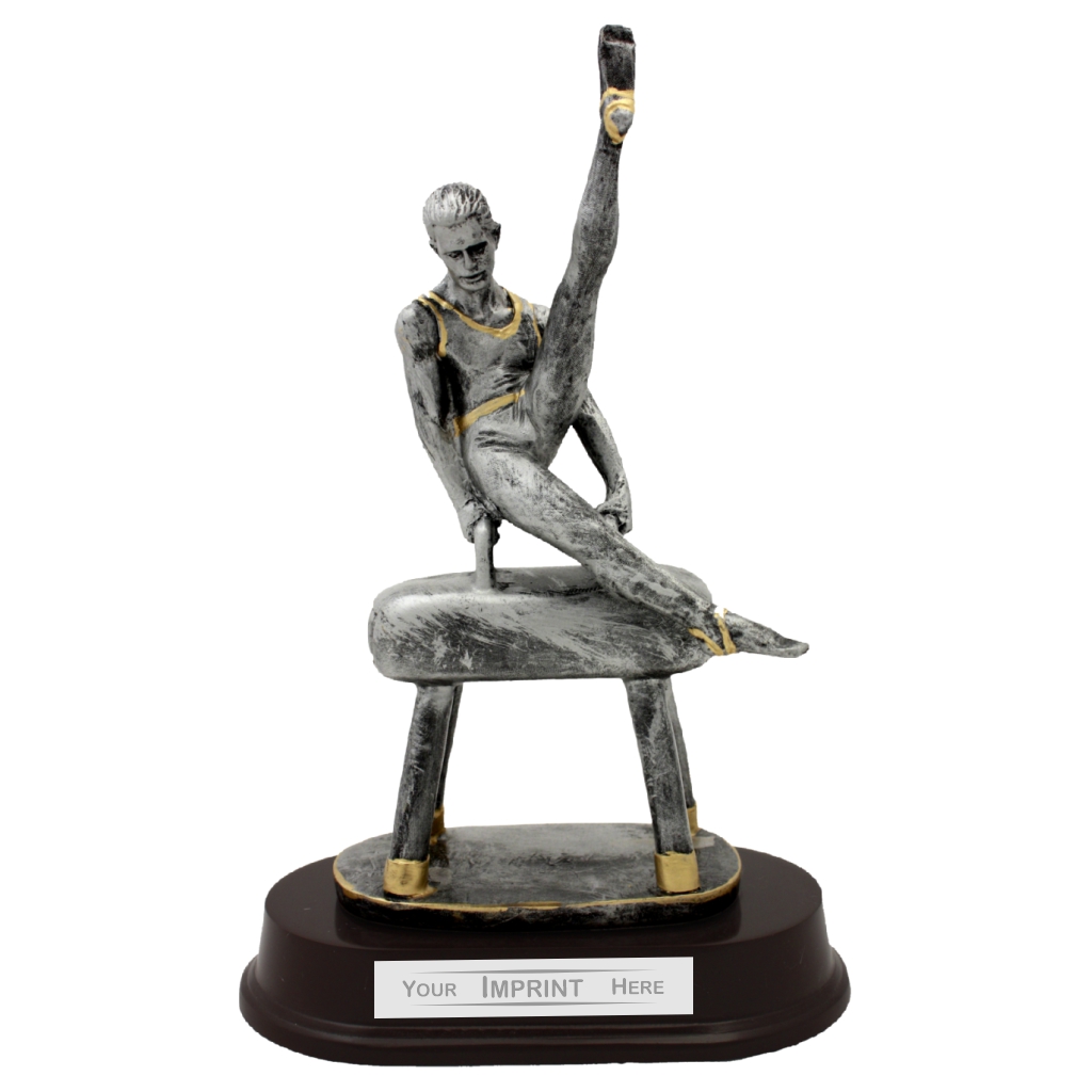 11" Male Gymnastics Resin Award 