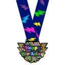 3" Happy Birthday Medal