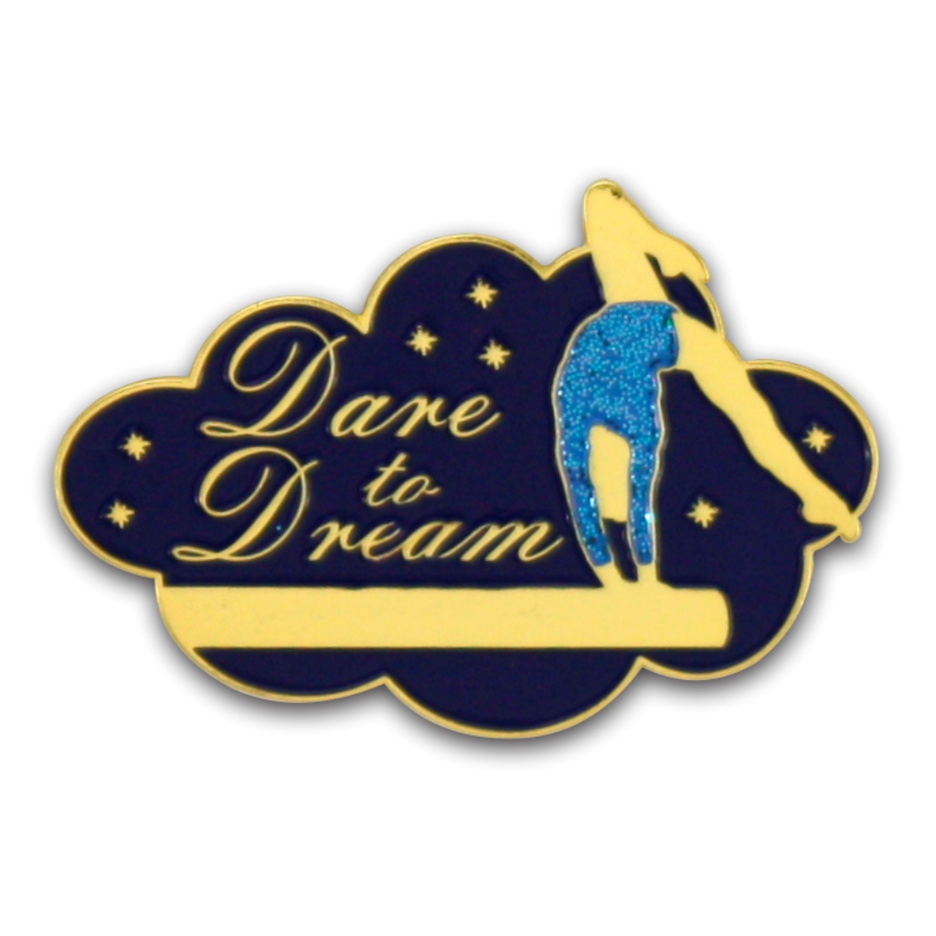 1-1/4" Dare to Dream Lapel Pin 