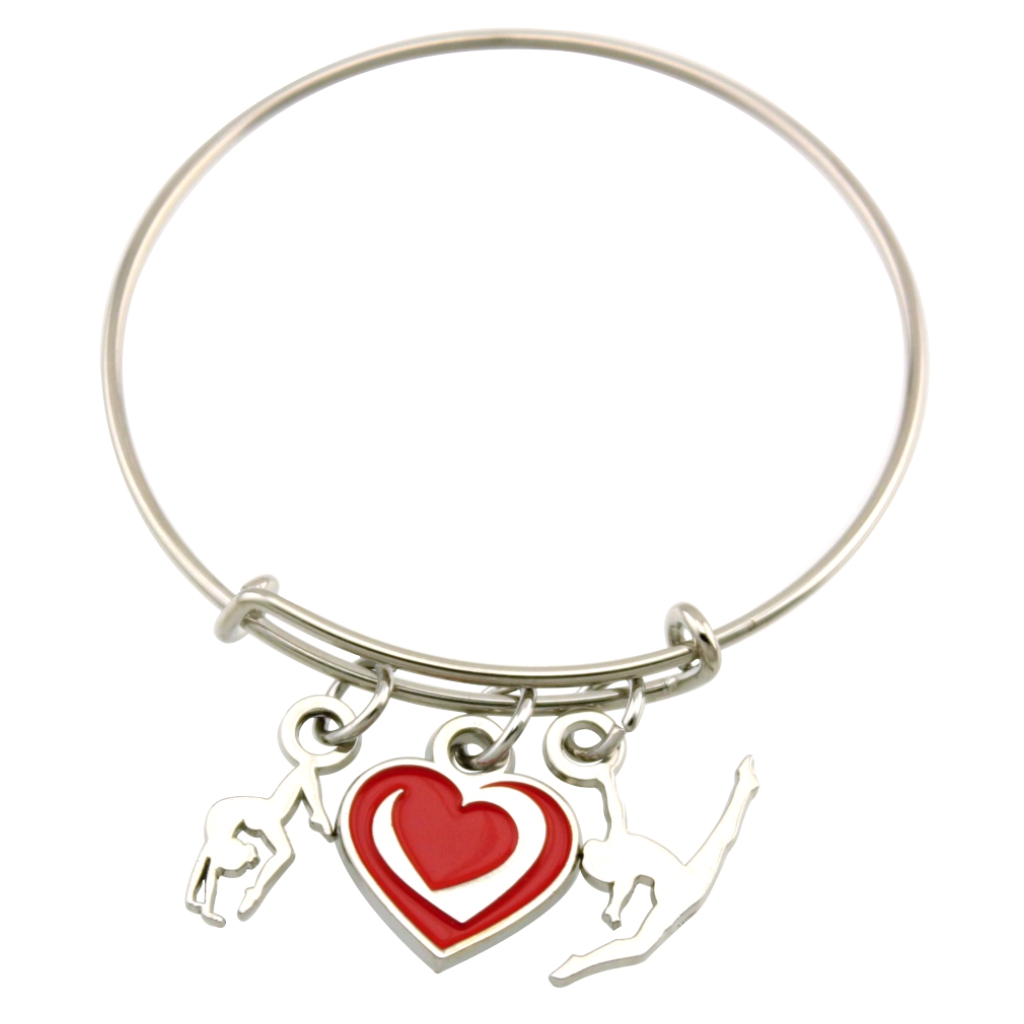 Heart Stackable Charm Bracelet [CH-102]