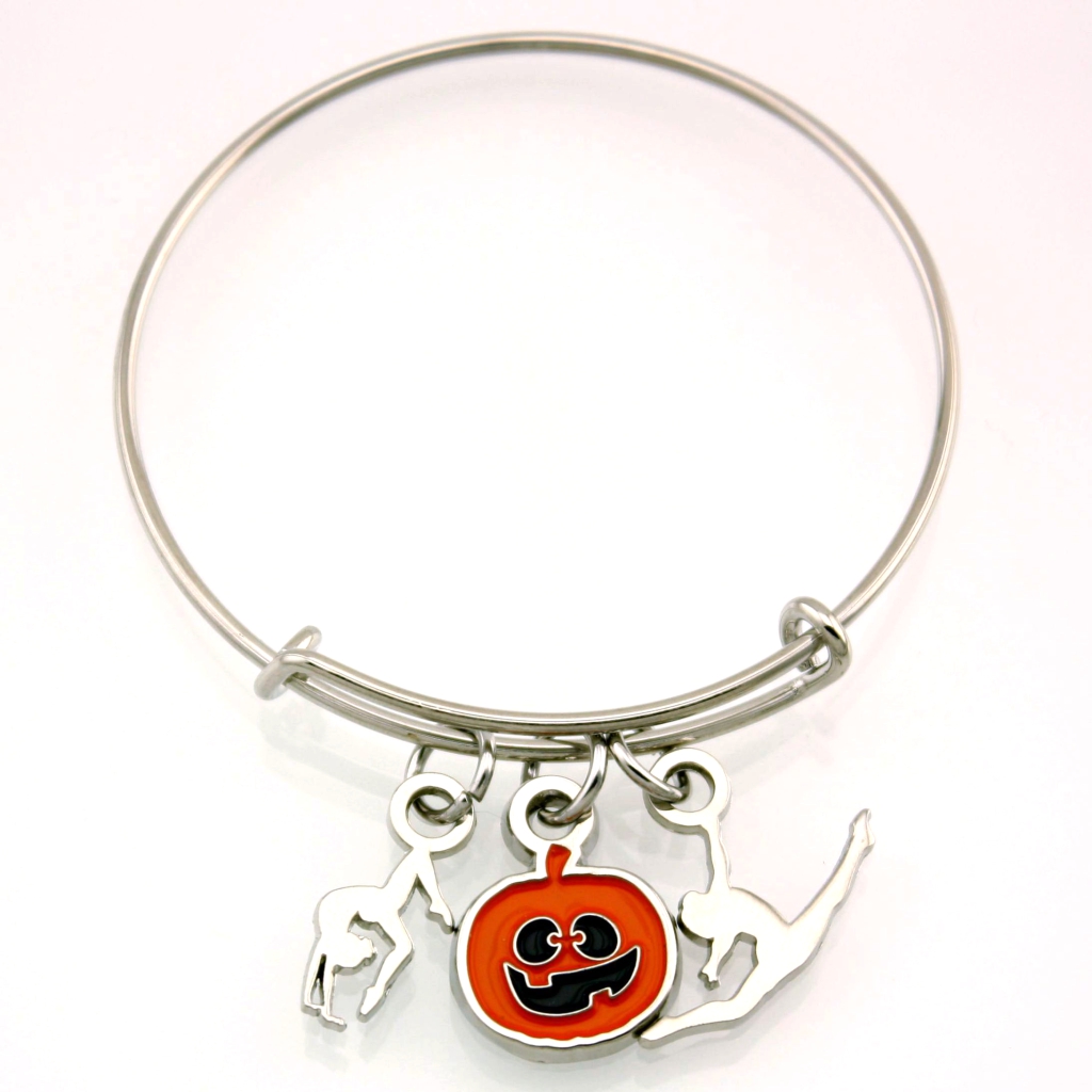 Pumpkin Stackable Charm Bracelet [CH-107]