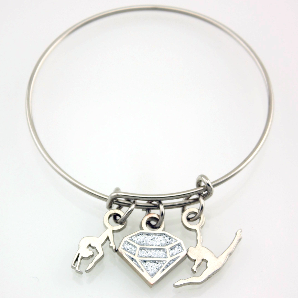 Diamond Stackable Charm Bracelet [CH-110]