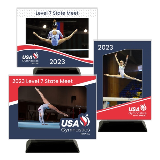 USA Gymnastics Acrylic Photo Frame