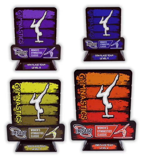 Graffiti Grunge Stock Acrylic Trophy