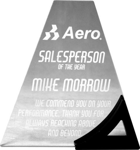 Trapezoid Stock Acrylic Award