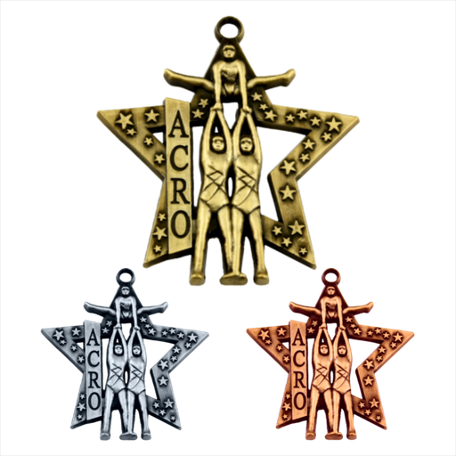 2-3/8" Acro All-Star Series Medal