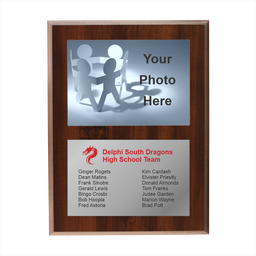 Slide-In Photo Plaque