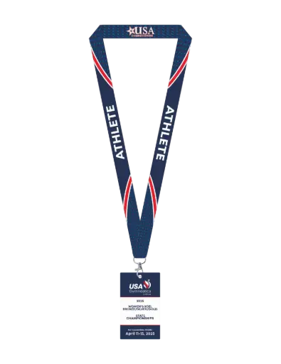 Custom Event Badge with Lanyard